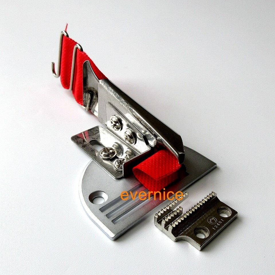 Pie De Tubería De Doble Soldadura Para Juki Ddl-127 555 8300 8500 8700 Tl98E Brother B755 Singer 191D Consew 230 (tamaño De La Ranura: 3/16 Pulgadas