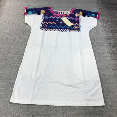 Figue Dress Womens Medium Boho Penelope Dress Hand Made White