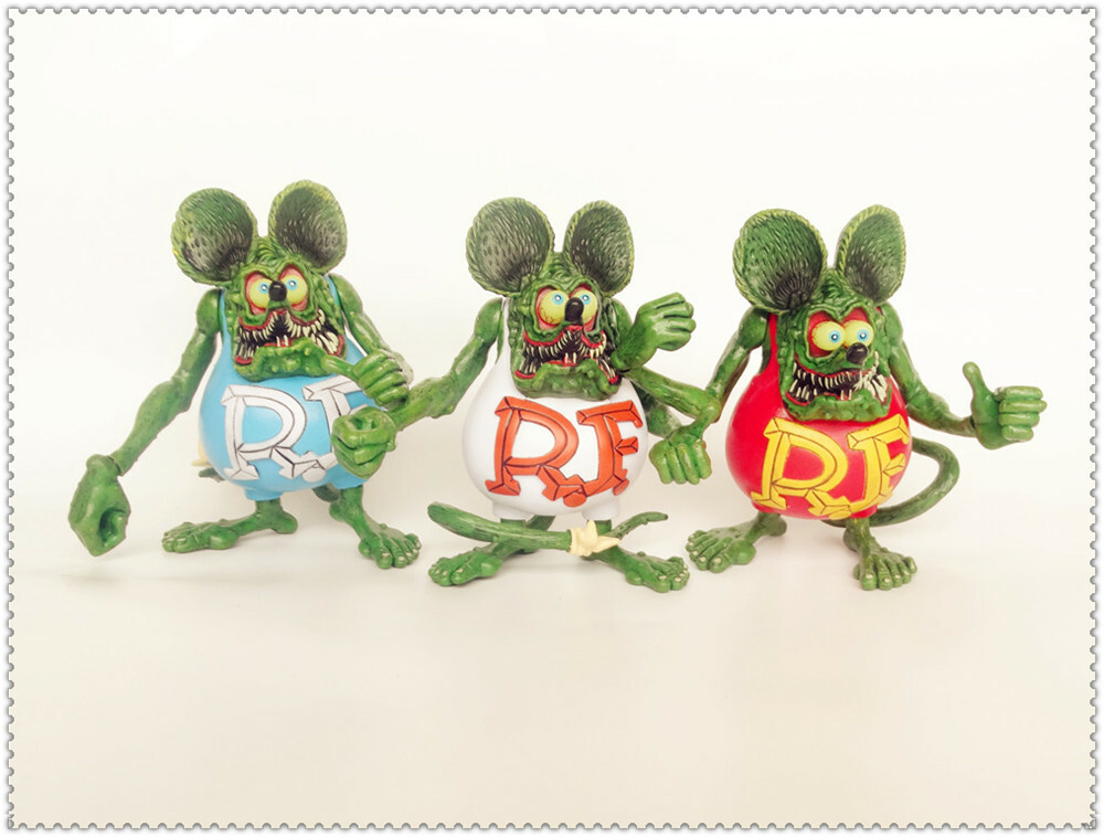 RAT FINK Ed Big Daddy Roth didewalk superfers action figure 4.5