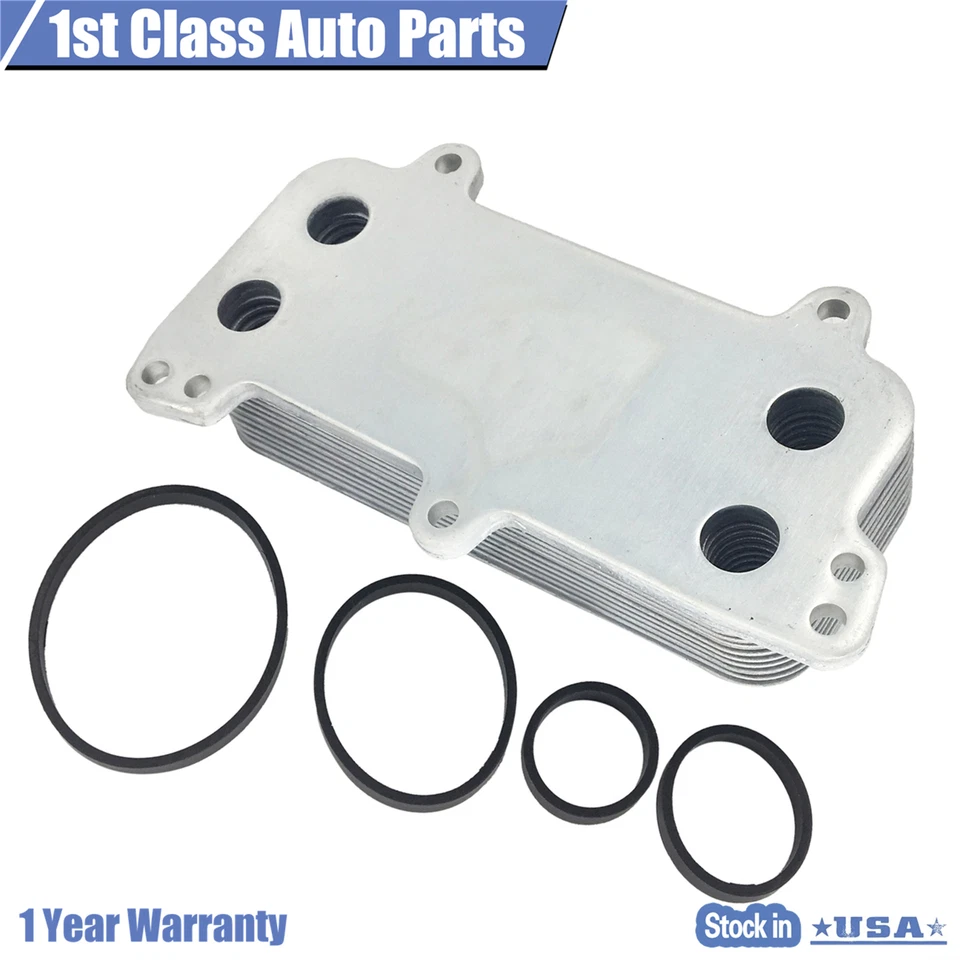 Diesel Oil Cooler W/ O-Ring For 2004-2010 Volkswagen Touareg 2.5 TDI 070117021D Foto 4 de 4