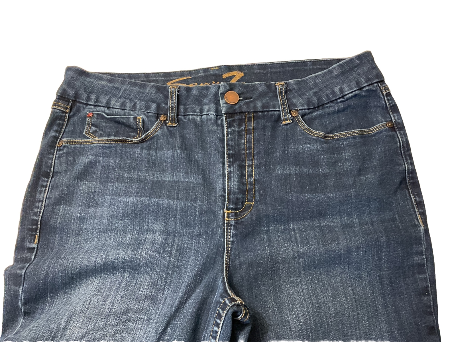 Seven7 Women's Size 16 High-Rise Tummy-Control Skinny Jeans-image