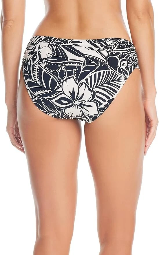 Bleu Rod Beattie L108765 Black/White Ciao Bella Sarong Hipster Bottoms Size 8 - Image 3 of 3