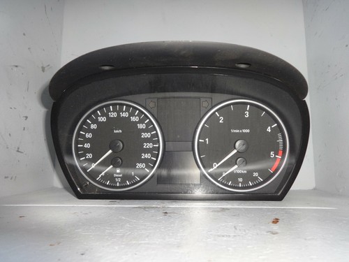 BMW E91 390L 320d Touring Tacho Tachometer Kombiinstrument Borg 1025350 9141487