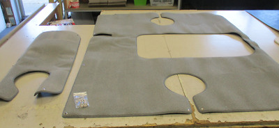 BAYLINER 212 CU / 652 CU COCKPIT SNAP IN CARPET MAT SET OF (2) 1790361 GRAY BOAT