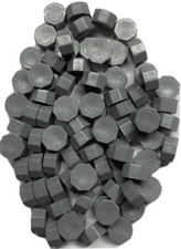 Steel Gray solid Sealing Wax Beads for Cards, Invitations, approx 250 beads