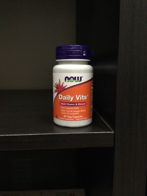 PRICE DROP!!! NOW Foods Daily Vits 30 Veg Capsules 
