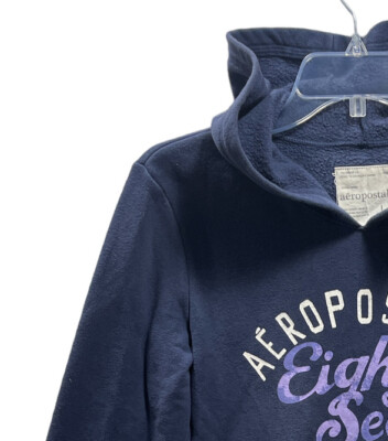 Aeropostale Womens Cropped A Pullover Sweater, 404, Medium