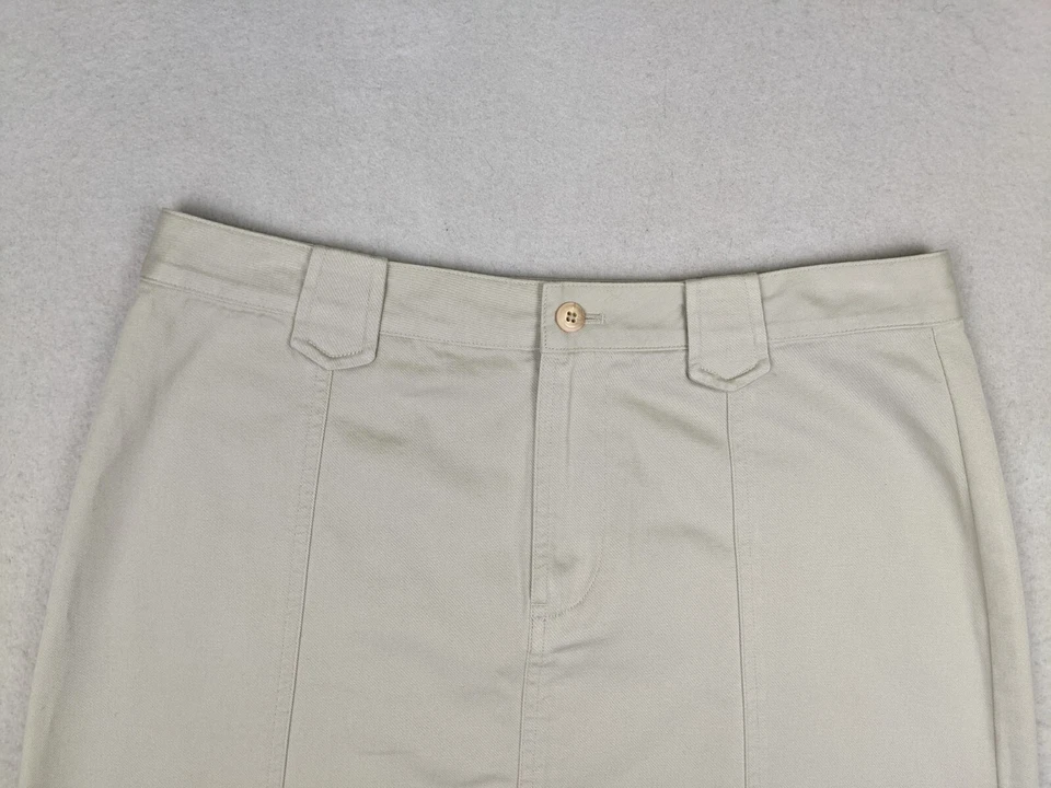 Geoffrey Beene Women's Skirt Khaki A-line Pencil Skirt Size 8 - Image 3 of 4