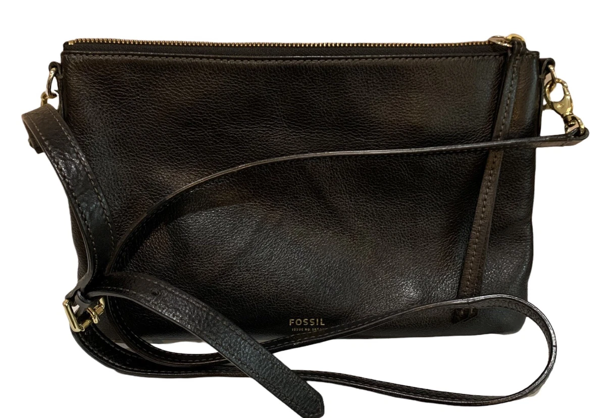 Fossil sales leather crossbody
