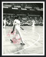 M.L. ML Carr Autographed 8x10 Photo Celtics 