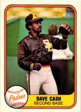 1981 Fleer #492 Dave Cash