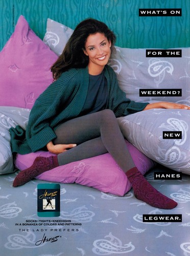 1991 HANES Legwear \u0026 Tights Magazine 