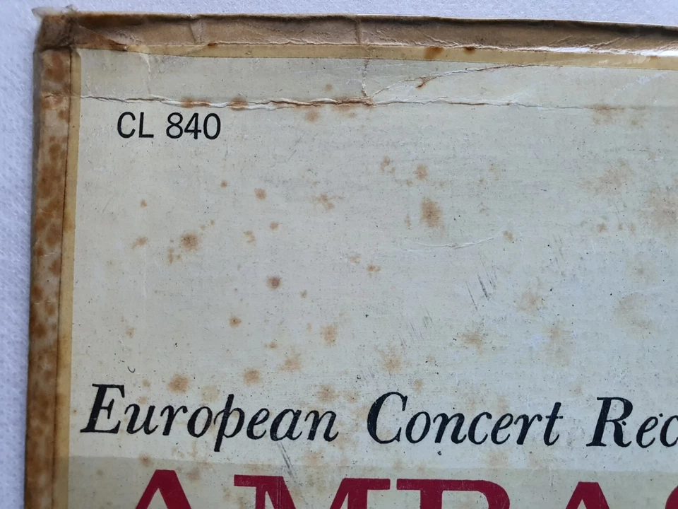 LOUIS ARMSTRONG AMBASSADOR SATCH 1959 HI-FI MONO UNIQ CVR & ERRORS CHILEAN PRESS - Image 4 of 4