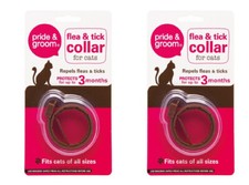 2 Cat Flea &Tick Collar Flee  3 Months Protection Fits All Kittens Cats