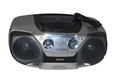 Philips Ghettoblaster AZ1410 CD Player Cassette Radio