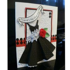 Dress Metal Cutting Dies Scrapbooking Paper Crafts Embossing Stencils Cut Mold