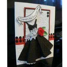 Dress Metal Cutting Dies Scrapbooking Paper Crafts Embossing Stencils Cut Mold