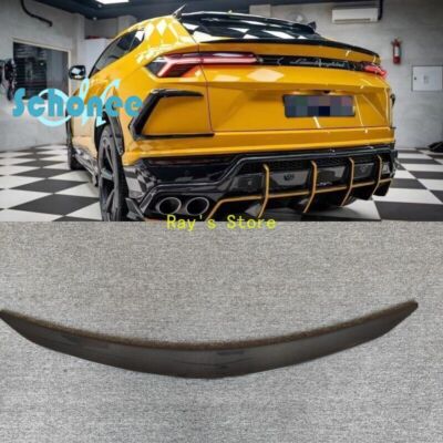 Real Carbon Fiber Rear Trunk Back Spoiler Wing For Lamborghini Urus Top Style