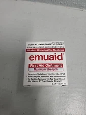 Emuaid First Aid Ointment Maximum Strength, 0.5 fl oz , Exp 2026 .5 2