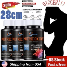 Nitric Oxide Booster L-Arginine, 1920mg 180 Caps for Blood Circulation and Flow