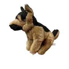 Toys R Us German Shepherd Dog Plush Puppy Stuffed Animal Realistic Life Like