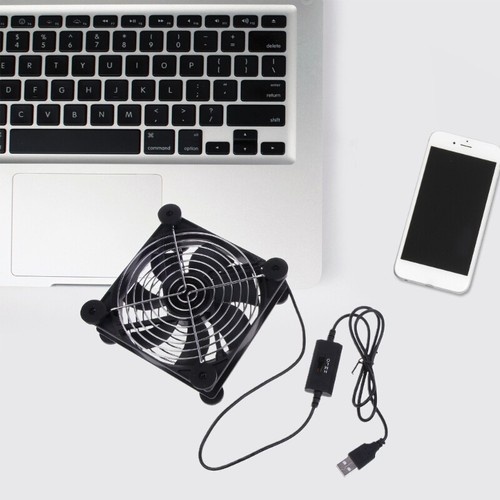 120mm Variable Speed Fan for Router Modem Receiver Stereo Cooling Ball Bear - Zdjęcie 5 z 10
