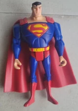 DC SUPER HEROES JUSTICE LEAGUE UNLIMITED SUPERMAN  4.5" LOOSE FIGURE! A100