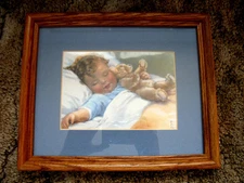 Bessie Pease Gutmann Lithograph Framed Print HAPPY DREAMS