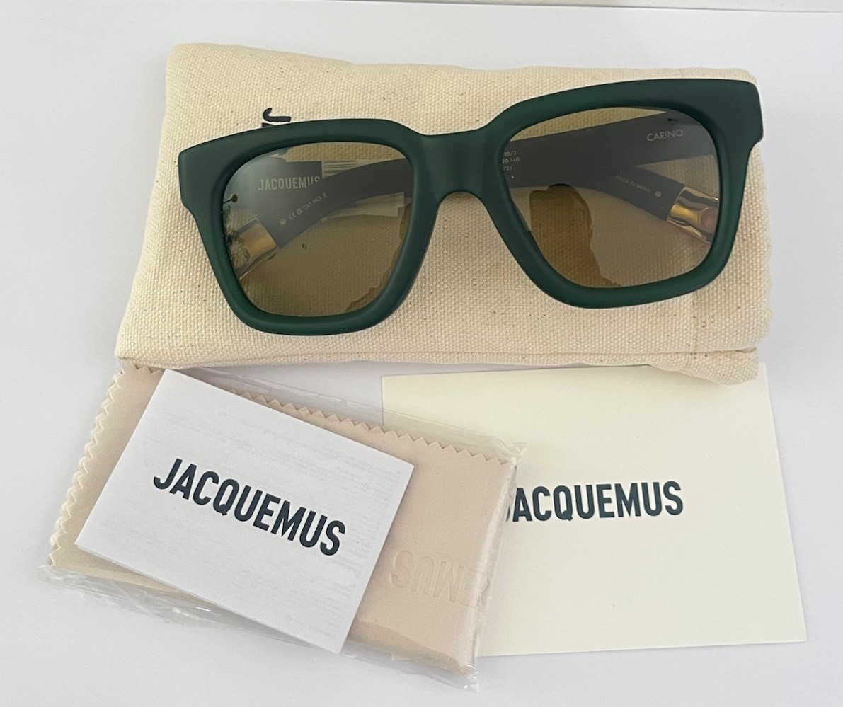 Lunette de soleil Jacquemus Carino neuve avec verres anti-UV pour femme