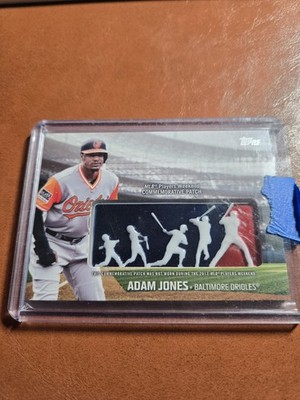 Adam Jones 2018 Topps Player s Weekend Logo Patch Card PWP-AJO
