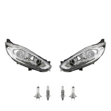 Scheinwerfer Set passend für Ford Fiesta 08 12/12- mit H7 H1 als Links & Rechts