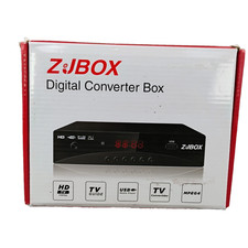 ZJBOX Digital TV Converter Box HD TV 1080 USB AV Cord