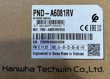 Hanwha Techwin PND-A6081RV/VUS  2MP AI IR Indoor Vandal Dome Camera
