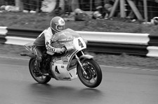 Pat Hennen Suzuki Transatlantic Trophy Mallory Park at Mallory Par- Old Photo 2