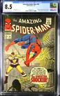 AMAZING SPIDER-MAN #46 CGC 8.5 OWW VF+ Marvel Comics 1967 1st appearance Shocker