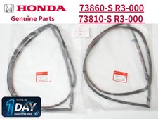 Honda Genuine Civic Eg4 Eg6 Quarter Window Strip Rubber Molding Set Oem Lh Rh