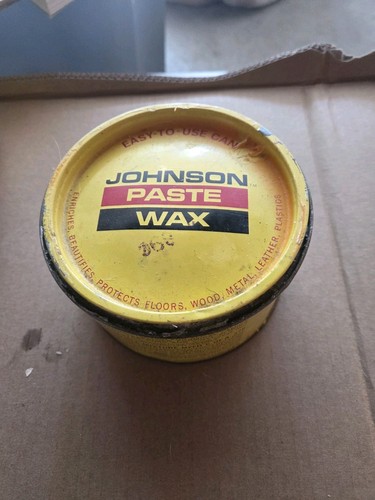 JOHNSON PASTE WAX 1LB CAN FULL
