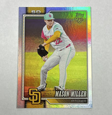 Topps 2026 Series One Mason Miller Rainbow Foil Parallel #179 San Diego Padres