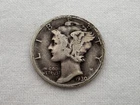 1930 P U.S. Mercury Head Silver Dime KW-10