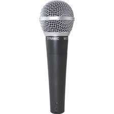 Dynamic Vocal Microphone Metal Body Clean Sound 600 Ohms