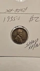 wheat penny 1935S LINCOLN CENT 1935-S HIGH GRADE XF/AU DETAILS LOT #2