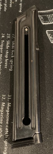 Ruger Mark II M10 OEM 10Rd 22LR Mag Blued Steel - Pre-Owned