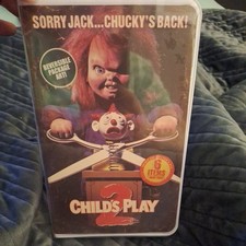 2024 CHILD S PLAY 2 Spirit Halloween VHS Collectors Box Chucky - Sealed 6 Items
