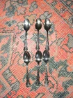 Lot of 6 Gorham Strasbourg Sterling Silver Teaspoons 1897 5 ⅞