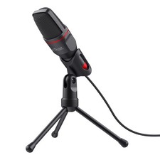 Trust Gaming GXT 212 Mico USB Microphone on Tripod for PC, PS4, PS5 and Laptop,