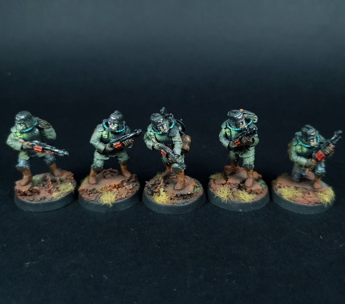 Warhammer 40k Forgeworld Death Korps Of Krieg Engineers x5 | eBay