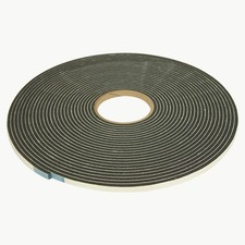 JVCC Low-Density PVC Foam Tape SCF-01 : 1/2 in. x 50 ft. x 3/16 in. thick Blac