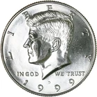 1999 D Kennedy Half Dollar Uncirculated from Mint Set
