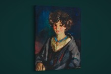 Robert Henri - Annie Beg - Art Print on Paper or Canvas