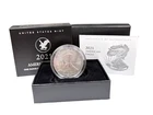 2021-W $1 American Silver Eagle 1 oz Fine Bullion Uncirculated Coin Set Box COA